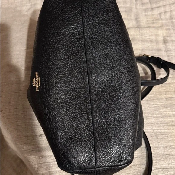 Coach Black Leather Shoulder Bag - Picture 13 of 13